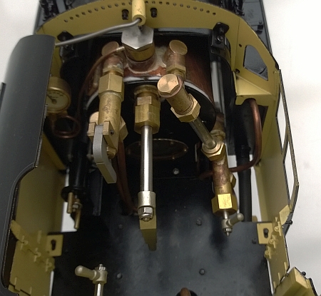 Gauge 3 Live Steam 4MT interior