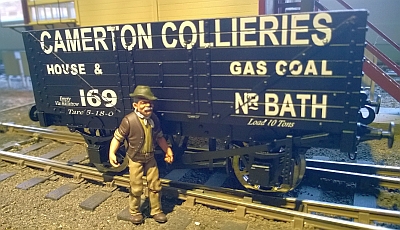 Camerton Collieries Wagon for Gauge 1